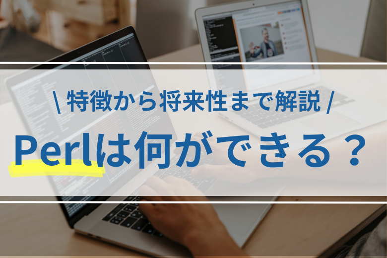 Perlとは？何が出来る言語？特徴から将来性まで解説